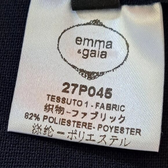 EMMA & GAIA FLORENCE DESIGNER PANTS Sz 42eu or 28 WAIST made in ITALY NWT $230US - Picture 11 of 12